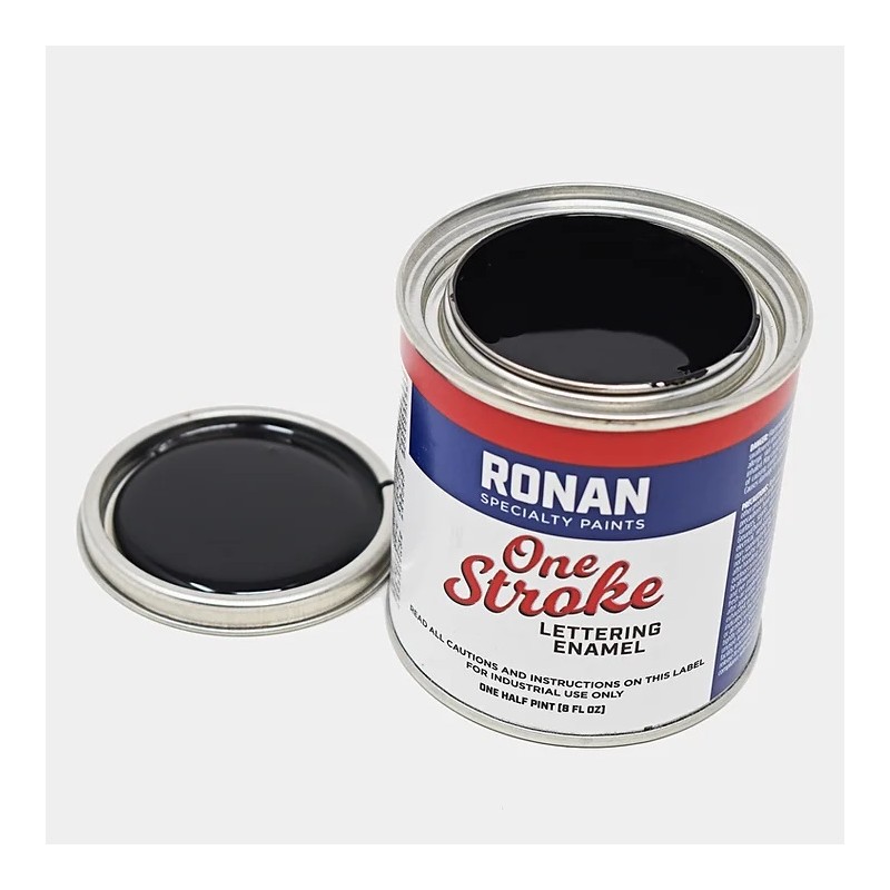 Peinture Enamel Ronan - One Stroke Lettering Enamel - Pinstriping France Kustom